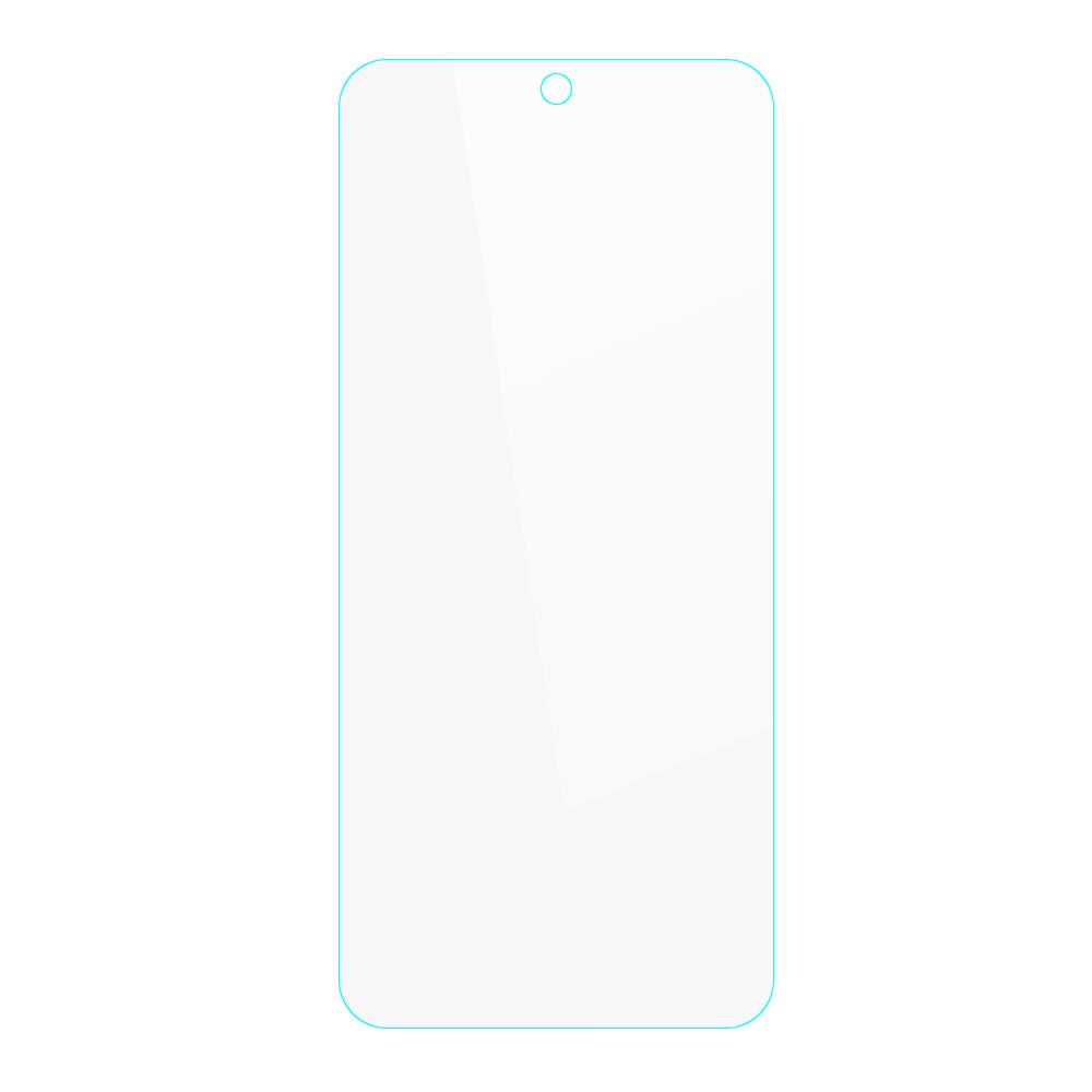 AMORUS For Honor X8a 4G 2.5D Arc Edge Screen Protector Explosion-proof High Aluminum-silicon Glass Film