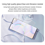 AMORUS For Honor X8a 4G 2.5D Arc Edge Screen Protector Explosion-proof High Aluminum-silicon Glass Film