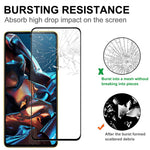 For Xiaomi Poco X5 Pro 5G / Redmi Note 12 Pro Speed 5G / Note 12 Pro 5G Screen Protector Black Edge Full Glue Tempered Glass Film