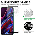 HD Anti-scratch Screen Protector for Xiaomi Poco X5 5G / Redmi Note 12 5G (China) / (India) / (Global) , Full Glue Tempered Glass Film