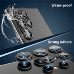 ENKAY HAT PRINCE Camera Lens Protector for Samsung Galaxy S22 Ultra 5G Aluminium Alloy + Tempered Glass Camera Lens Film