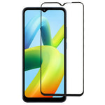 For Xiaomi Redmi A1+ 4G / A2+ 4G / Poco C50 4G Full Glue Screen Protector Silk Printing Secondary Hardening Tempered Glass Film