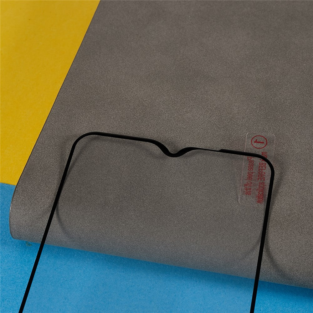 For Xiaomi Redmi A1+ 4G / A2+ 4G / Poco C50 4G Full Glue Screen Protector Silk Printing Secondary Hardening Tempered Glass Film