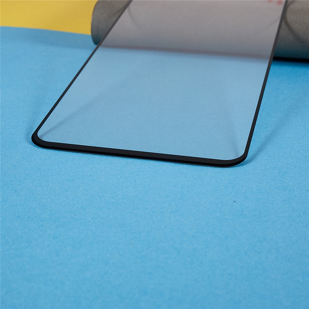 For Xiaomi Redmi A1+ 4G / A2+ 4G / Poco C50 4G Full Glue Screen Protector Silk Printing Secondary Hardening Tempered Glass Film