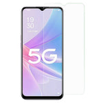 For Oppo A78 5G High Aluminum-silicon Glass Screen Protector 0.25 Arc Edge Transparent Film
