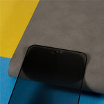 For Xiaomi 13 5G 180 Degree Anti-Peep Tempered Glass Black Edge Privacy Protection Full Screen Protector, Full Glue