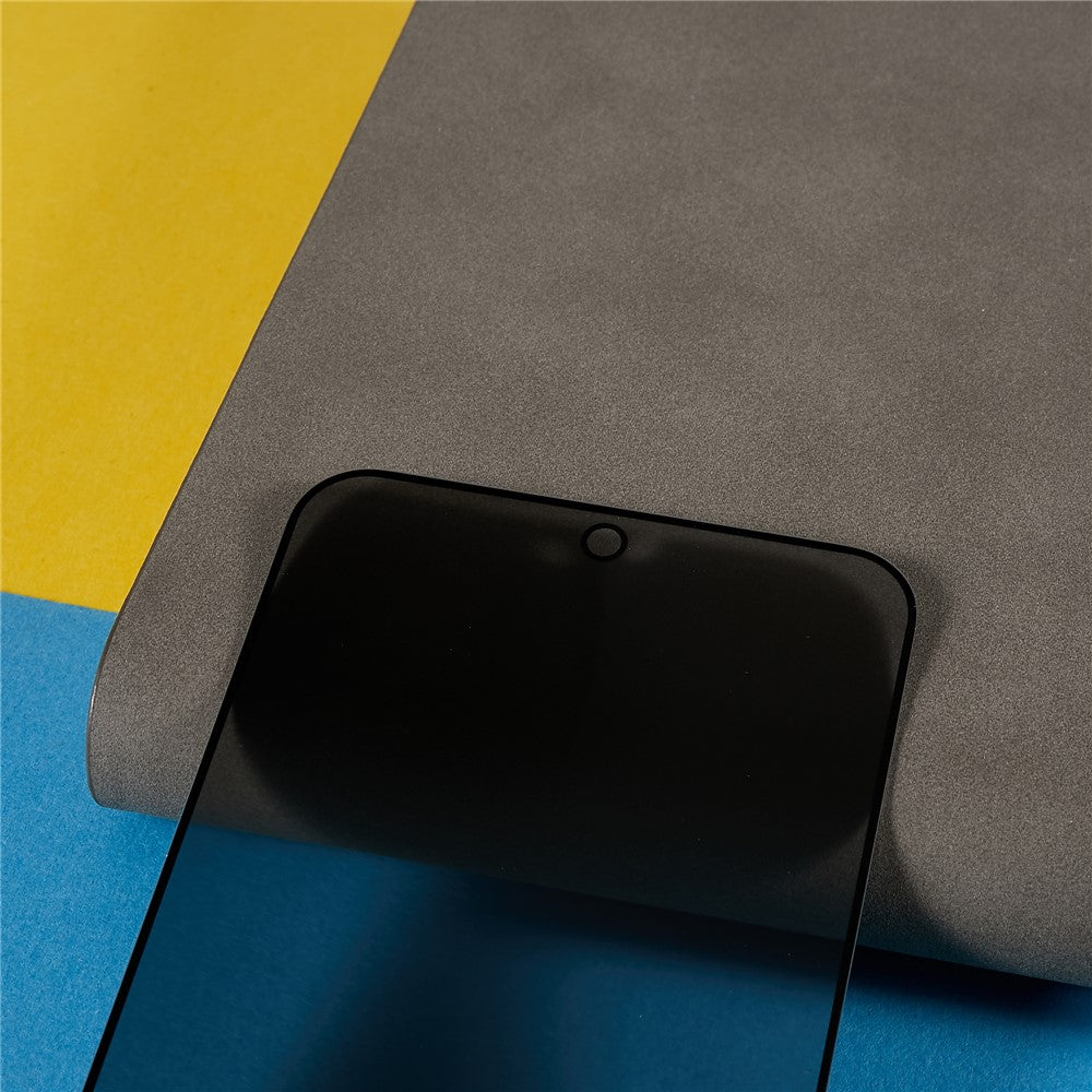 For Xiaomi 13 5G 180 Degree Anti-Peep Tempered Glass Black Edge Privacy Protection Full Screen Protector, Full Glue