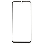 For Samsung Galaxy A34 5G Silk Printing Screen Protector Black Edge Clear Tempered Glass Film