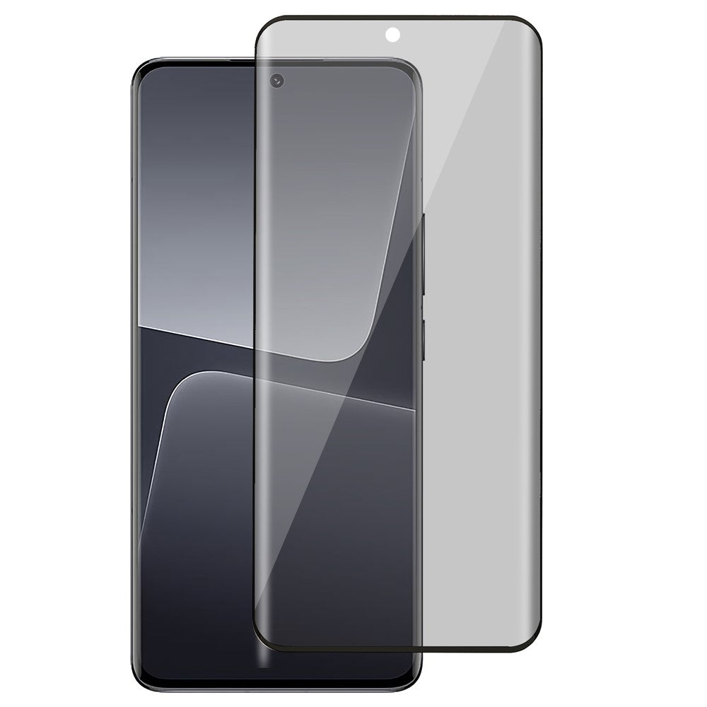 Anti-spion skärmskydd för Xiaomi 12 Pro 5G / 12 Pro (Dimensity) 5G / 12S 5G / 13 Pro 5G, svart kant härdat glas skärmfilm