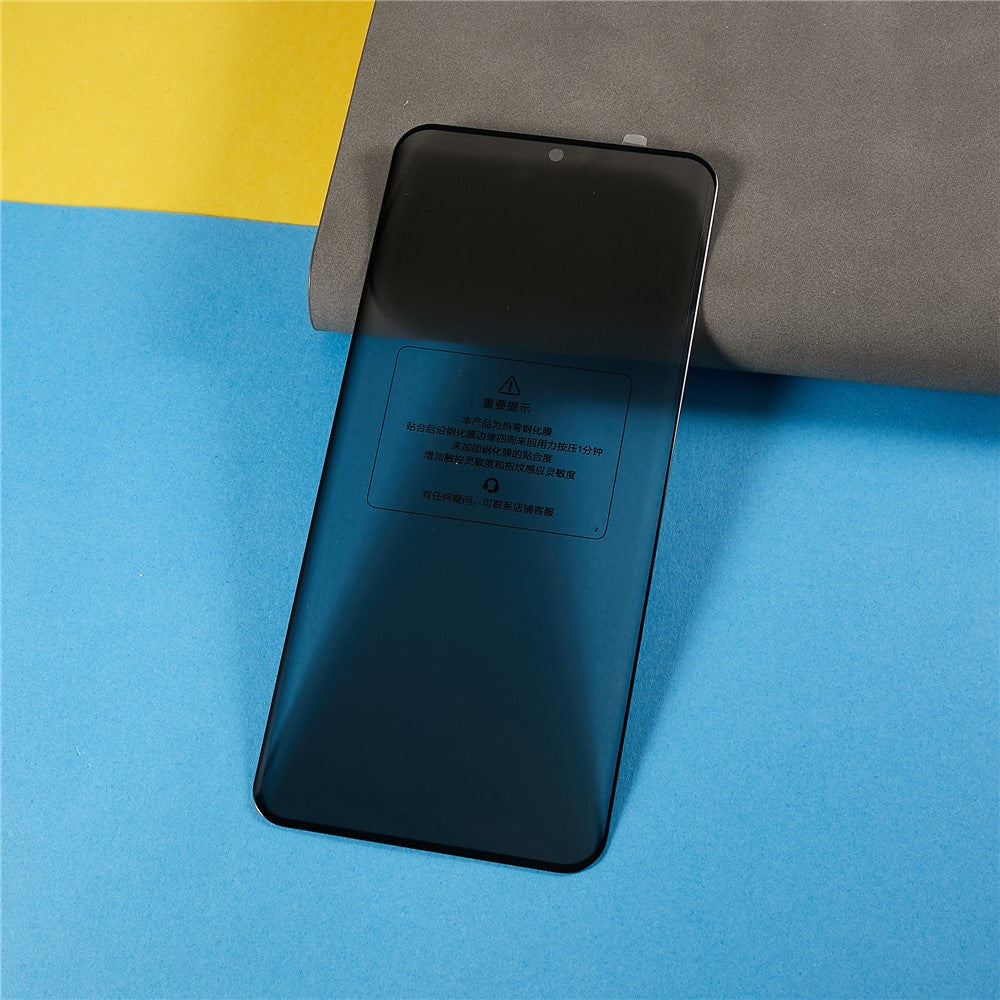 Anti-Spy Screen Protector for Xiaomi 12 Pro 5G / 12 Pro (Dimensity) 5G / 12S 5G / 13 Pro 5G , Black Edge Tempered Glass Shield Film