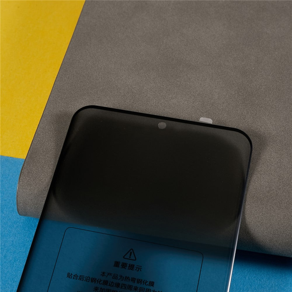 Anti-spion-skærmbeskyttelse til Xiaomi 12 Pro 5G / 12 Pro (Dimensity) 5G / 12S 5G / 13 Pro 5G, skærmfilm i hærdet glas med sort kant