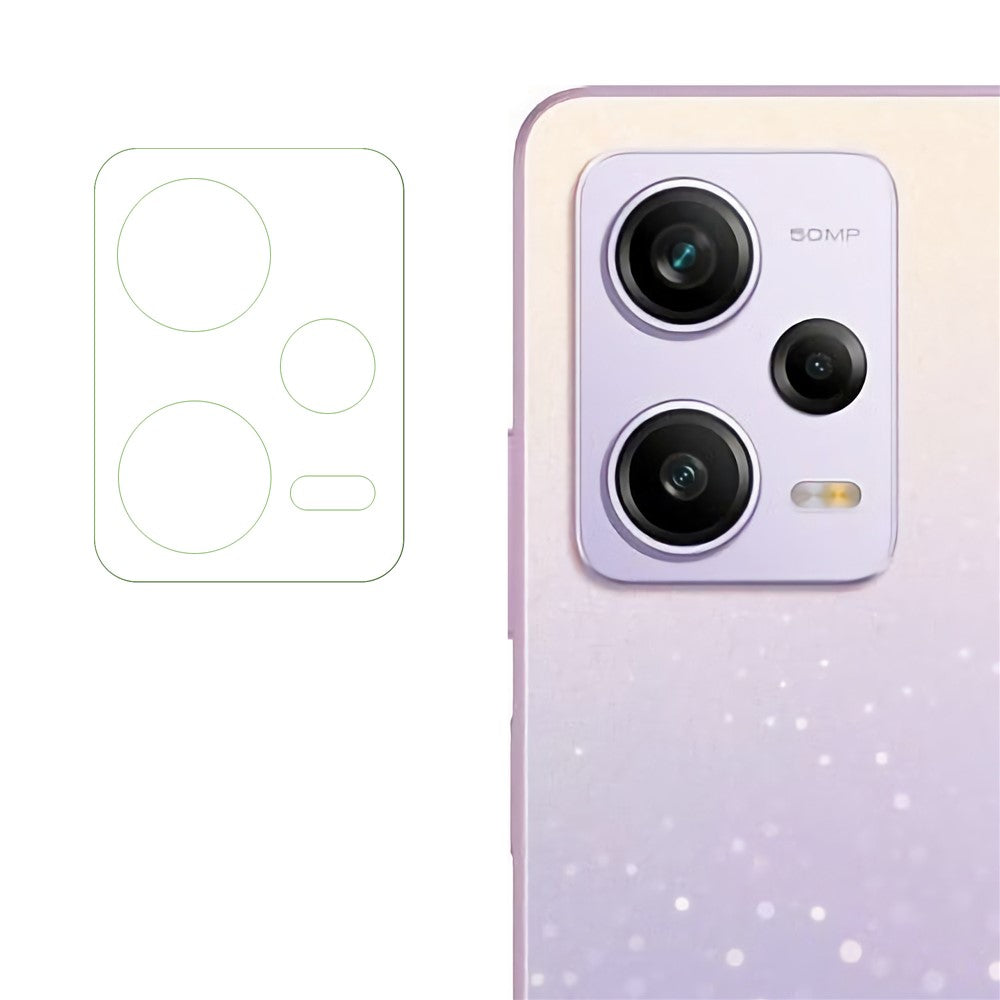 Xiaomi Redmi Note 12 Pro 5G Kameralinsskydd Härdat Glas Linsskydd Film Tillbehör