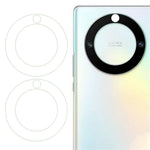 2Pcs / Set For Honor X9a 5G / X40 5G / Magic5 Lite 5G Camera Lens Protector 3D Arc Edge Tempered Glass Phone Camera Lens Film