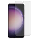 For Samsung Galaxy S22 5G / S23 Anti-spy Screen Protector Silicon Carbide Full Cover Anti-explosion Film (Support Fingerprint Unlock)