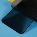 Til Samsung Galaxy A34 5G Silketryk Anti-spion Fuld Skærmbeskytter Høj Aluminium-silicium Glas Fuld Lim Film