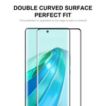 ENKAY HAT PRINCE 2 Pack Screen Protector for Honor X9a 5G / Magic5 Lite 5G Hot Bending 3D Curved Tempered Glass Film Support Fingerprint Unlock