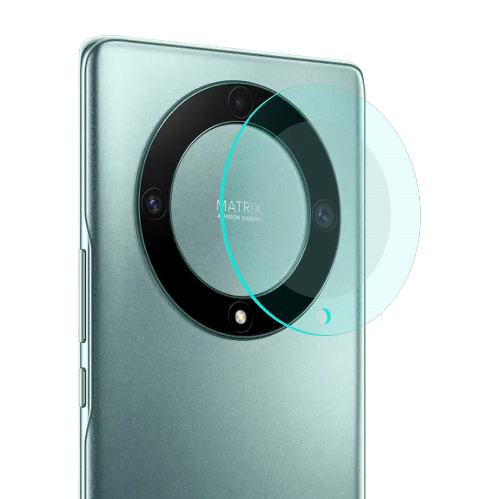ENKAY HAT PRINCE För Honor Magic5 Lite 5G / X9a 5G 0,2 mm 9H Linsskydd Hög Aluminium-Silicon Glas Kameralinsfilm