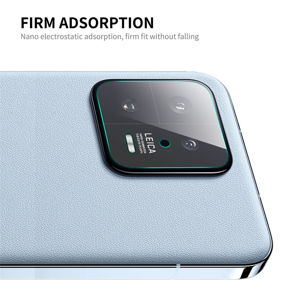 ENKAY HAT PRINCE For Xiaomi 13 5G Camera Lens Protector 0.2mm 9H HD Clear High Aluminum-silicon Glass Phone Lens Film