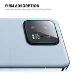 ENKAY HAT PRINCE 2 st/set för Xiaomi 13 5G 0,2 mm bakre linsfilm 9H hög aluminium-kiselglasskydd