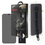 RURIHAI For iPhone 12 / 12 Pro Anti-spy Phone Screen Protector HD Clear Anti-static High Aluminum-silicon Glass Film