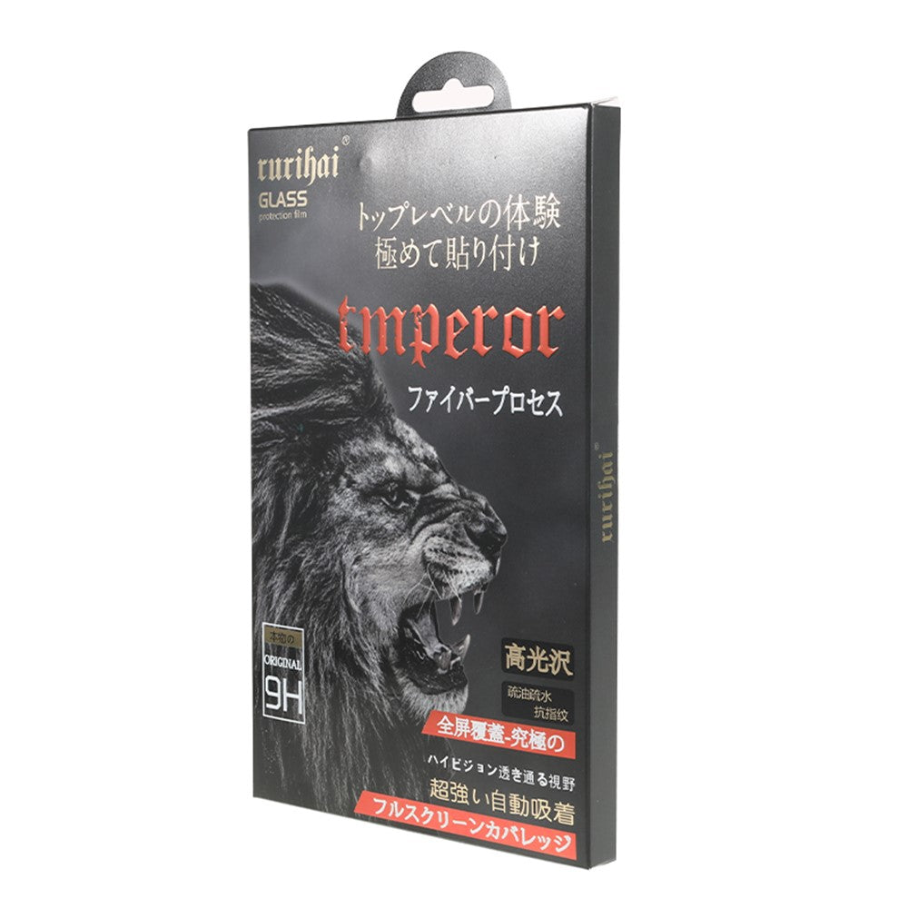 RURIHAI For Honor X9a 5G / X40 5G / Magic5 Lite 5G UV Liquid Tempered Glass Film 3D Curved Phone Screen Protector