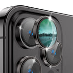 ENKAY HAT PRINCE 3Pcs / Set For iPhone 14 Pro / 14 Pro Max Crystal Clear Camera Lens Protector Tempered Glass Lens Film