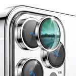 ENKAY HAT PRINCE 3Pcs / Set For iPhone 14 Pro / 14 Pro Max Crystal Clear Camera Lens Protector Tempered Glass Lens Film