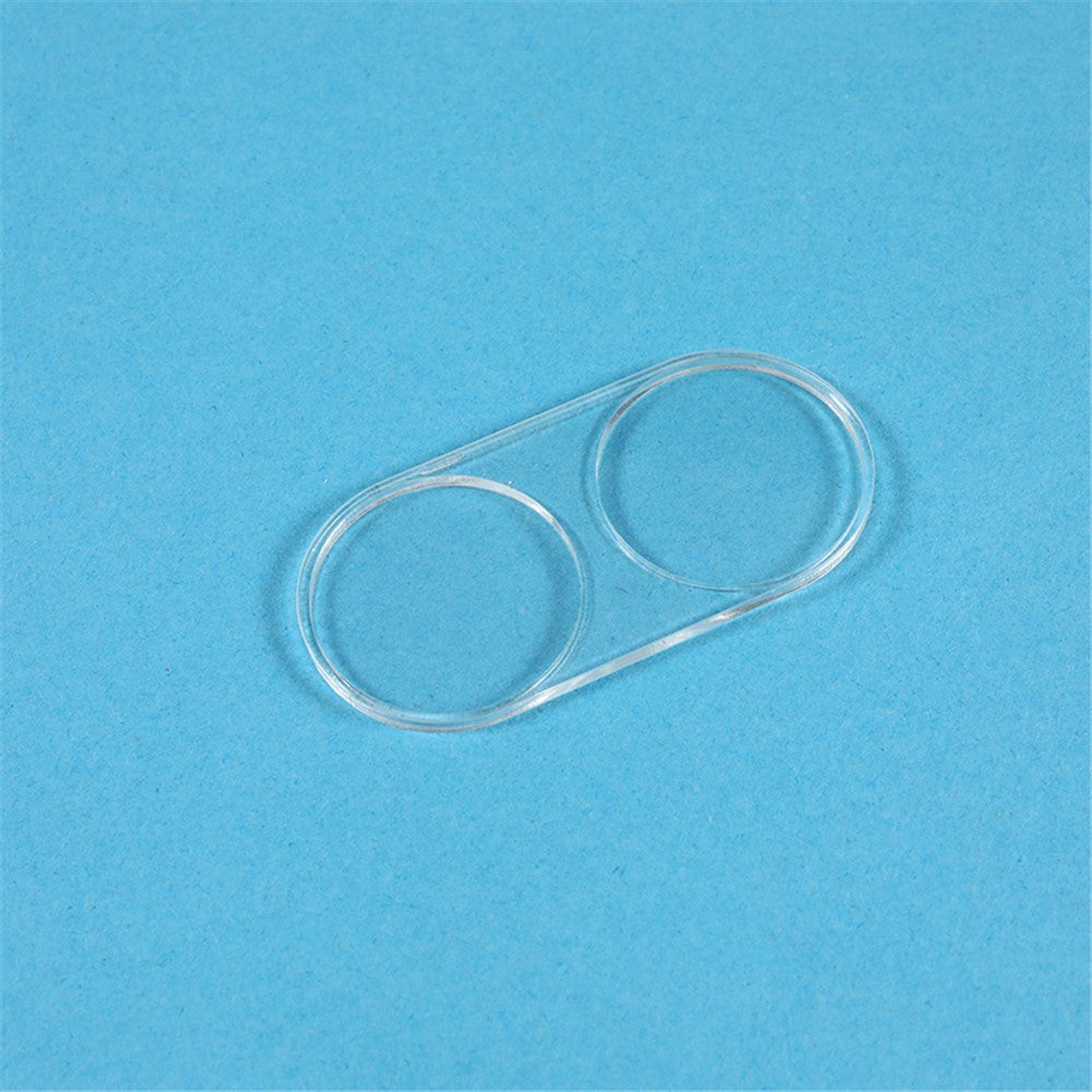 2Pcs  /  Set For Oppo A78 5G / A58 5G Phone Camera Lens Protector 3D Arc Edge Tempered Glass Lens Film