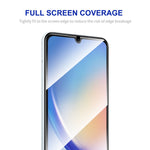 ENKAY HAT PRINCE 2 st för Samsung Galaxy A34 5G / M34 5G / F34 5G Silkestryck Helskärmsskydd 0,26 mm 9H 2,5D Hög Aluminium-Silikon Glasfilm