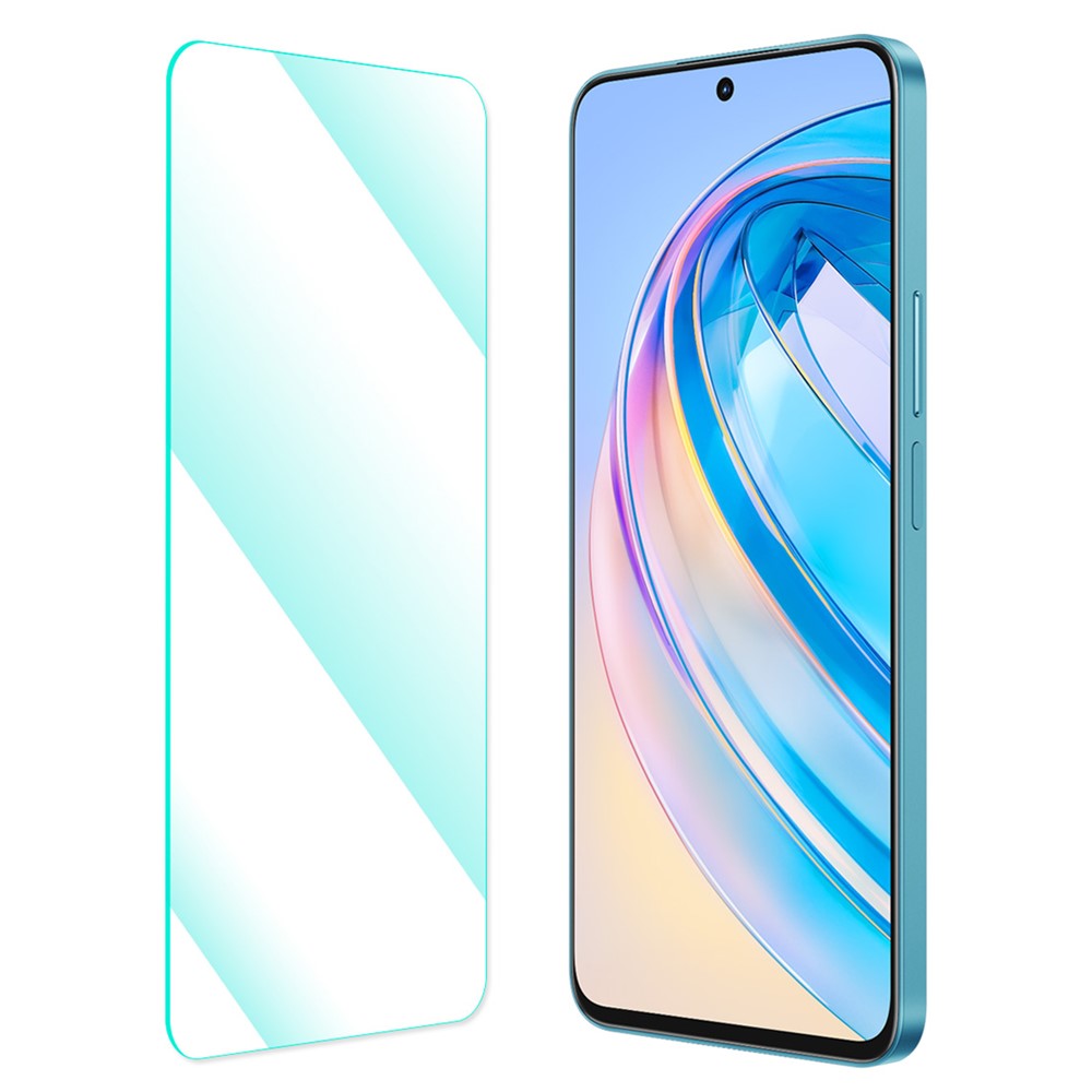 ENKAY HAT PRINCE for Honor X8a 4G Anti-explosion Screen Protector 0.26mm 9H 2.5D High Aluminum-silicon Glass Phone Screen Film