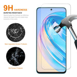 ENKAY HAT PRINCE for Honor X8a 4G Anti-explosion Screen Protector 0.26mm 9H 2.5D High Aluminum-silicon Glass Phone Screen Film