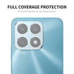 ENKAY HAT PRINCE 2Pcs For Honor X8a 4G HD Clear Camera Lens Protector Cell Phone Camera Tempered Glass Protective Film