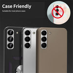 ENKAY HAT PRINCE For Samsung Galaxy A54 5G Aluminum Alloy+Tempered Glass Camera Lens Protector Set Camera Ring Cover