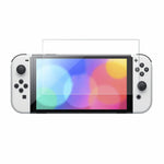 NORTHJO A+ For Nintendo Switch OLED 0.3mm Screen Protector Scratch-Resistant 2.5D Tempered Glass Film