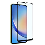 NORTHJO 2Pcs A+ Phone Screen Protector for Samsung Galaxy A34 5G , 0.3mm 2.5D High Aluminum-silicon Glass Silk Printing Film