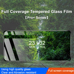 IMAK Pro+ Series for Honor X8a 4G Anti-Dust Tempered Glass Film 9H Hardness HD Full Screen Protector