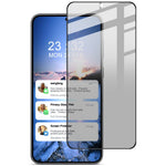 IMAK För Samsung Galaxy S23+ / S22+ 5G Anti-spionage Härdat Glas Skärmskydd Helklistrad mobilskärmfilm (Fingeravtrycksupplåsningsversion)