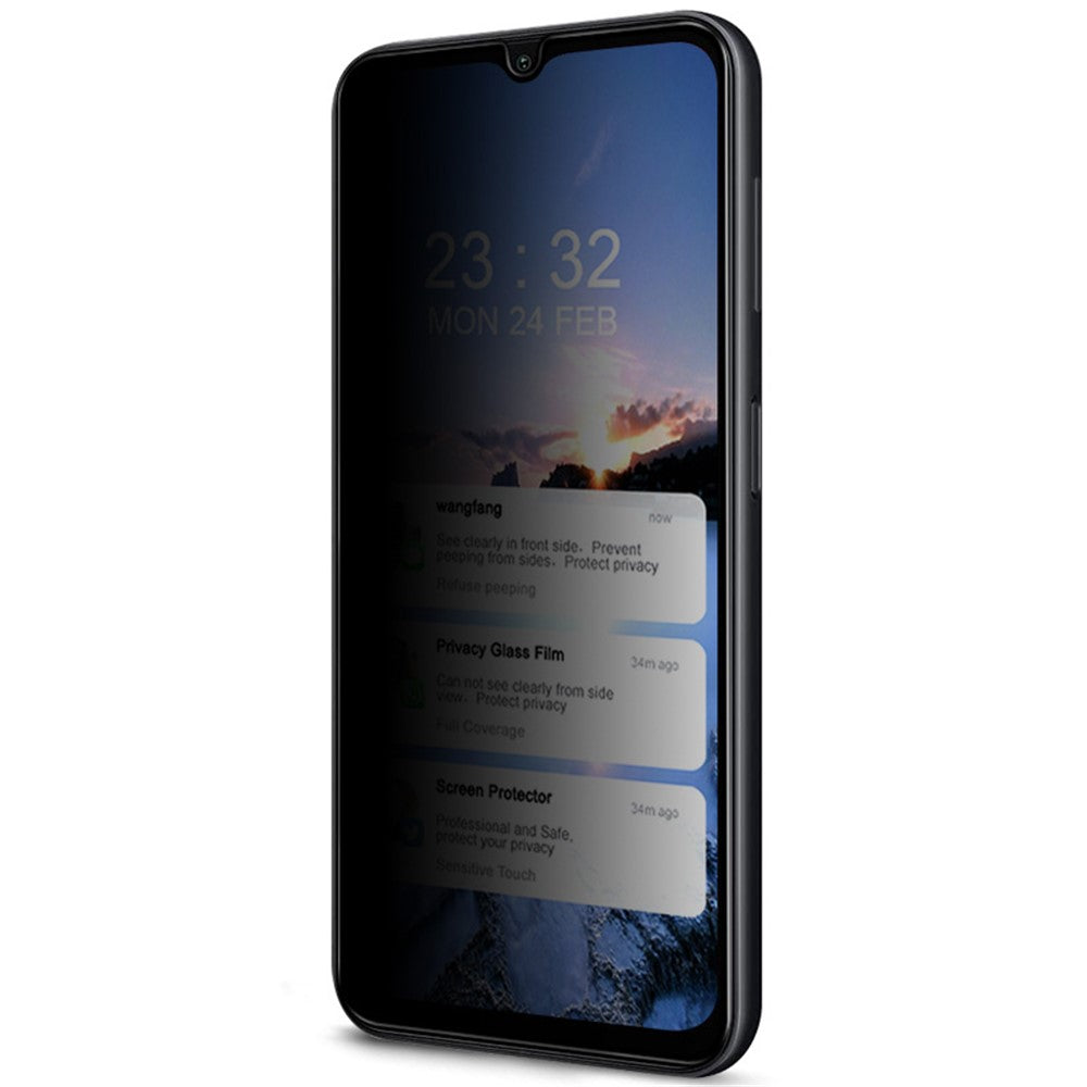 IMAK-skærmbeskyttelse til Samsung Galaxy A14 4G/5G, anti-spion, heldækkende privatlivsbeskyttelse, film i hærdet glas