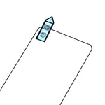 RURIHAI 10 st. skyddsfilm för Xiaomi Redmi Note 12 Turbo / Poco F5 5G sekundärhärdande hög aluminium-kiselglasskydd