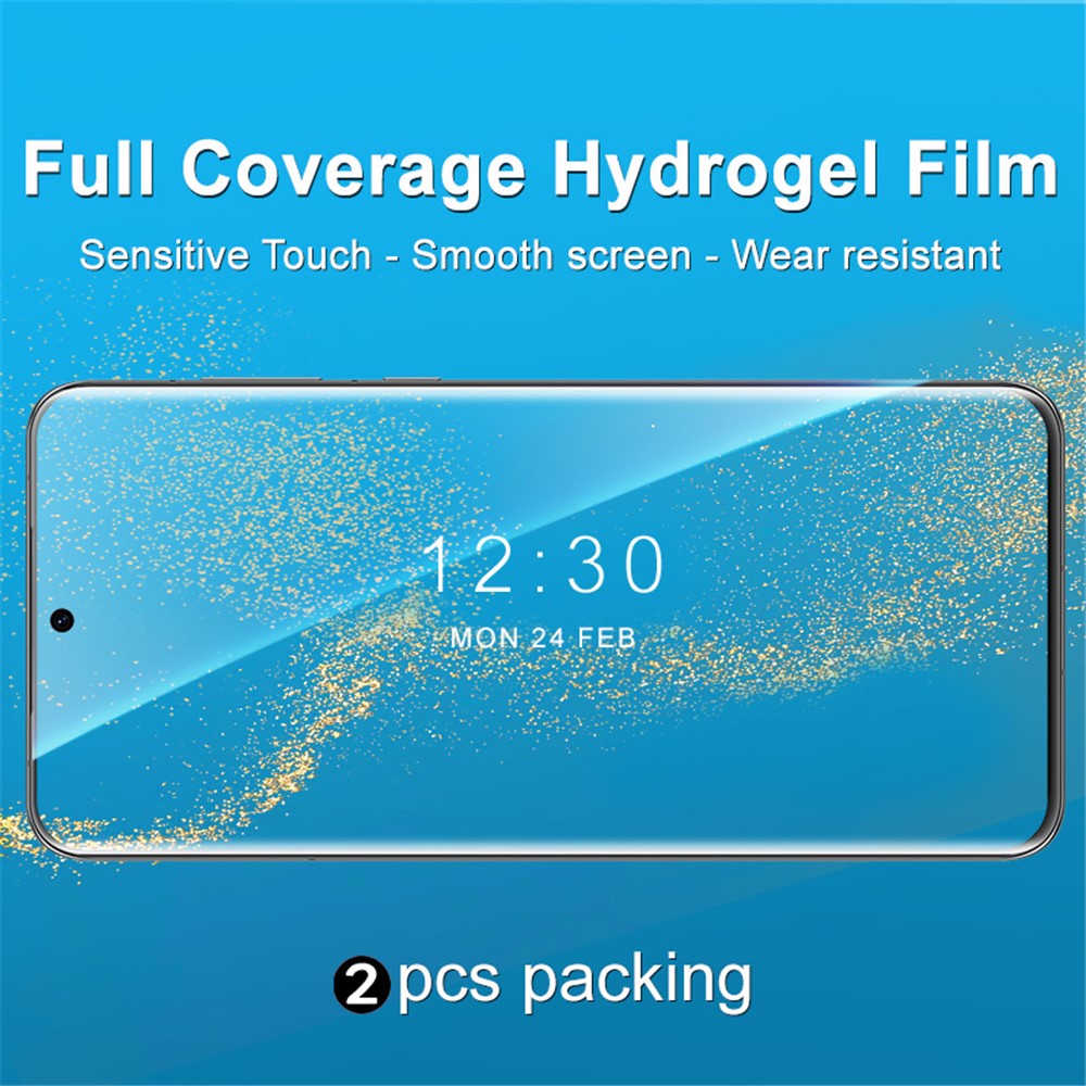 IMAK 2Pcs  /  Set Hydrogel Film III Soft TPU Screen Film for Huawei P60 / P60 Pro Clear Full Screen Protector