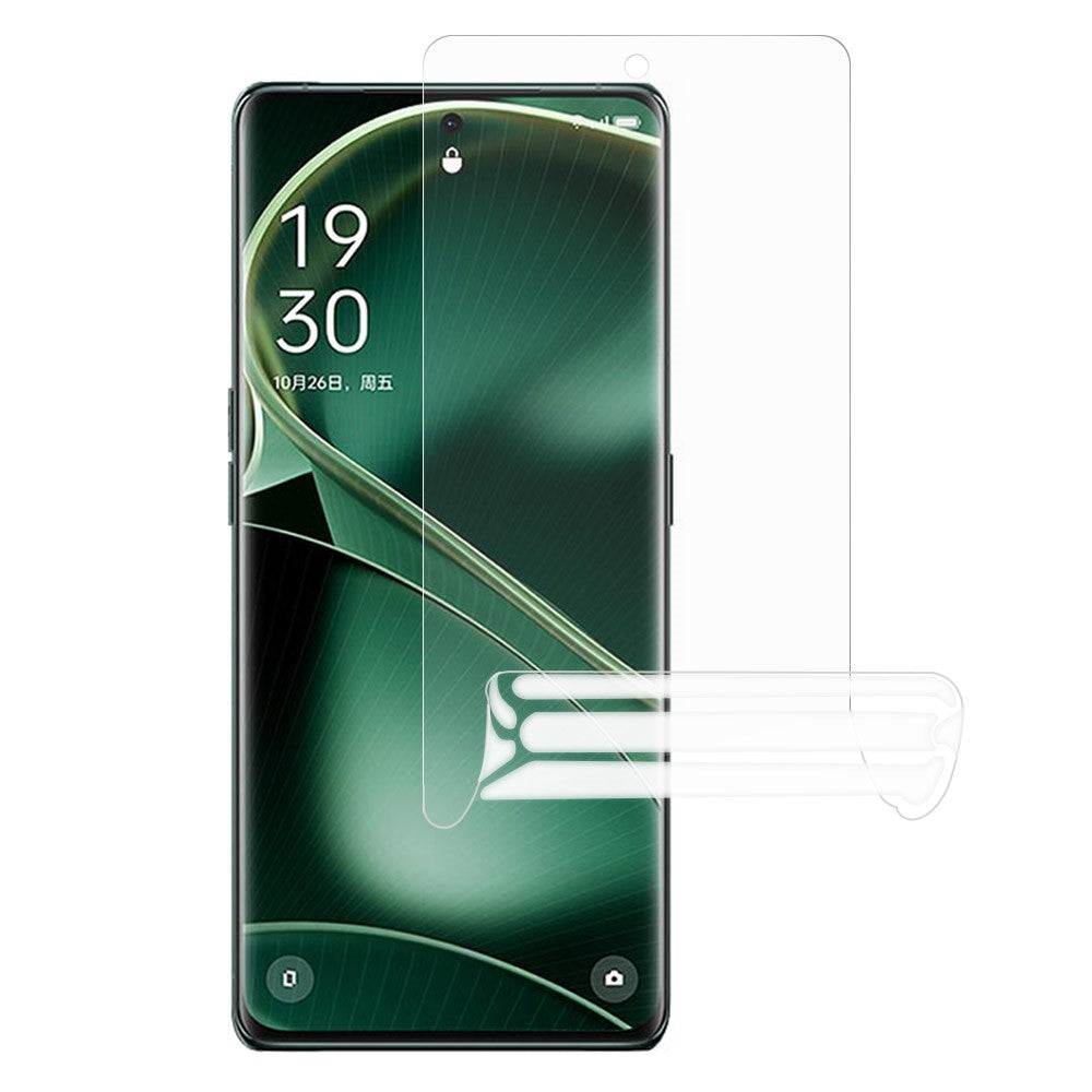 Phone Screen Protector for Oppo Find X6 , Full Screen Ultra Clear Anti-Scratch Soft Hydrogel TPU Screen Film