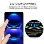 For Xiaomi Redmi Note 12 4G Full Glue Phone Screen Protector Silk Printing Tempered Glass Full Cover Film