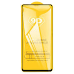 Phone Full Screen Protector for Xiaomi Redmi Note 12 4G , 9D Silk Printing Side Glue Tempered Glass Film