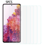 5 st för Samsung Galaxy S20 FE 5G / S20 FE / S20 FE 2022 / S20 Lite 0,3 mm 2,5D Arc härdat glas skärmfilm