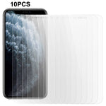 10Pcs / Set For iPhone 11 Phone Screen Protector Tempered Glass 0.3mm 2.5D Anti-scratch HD Clear Film