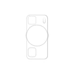 RURIHAI För Huawei P60 Pro mobilkameralinsskydd Hög Aluminium-kisel Glas 3D Bakre Linsfilm