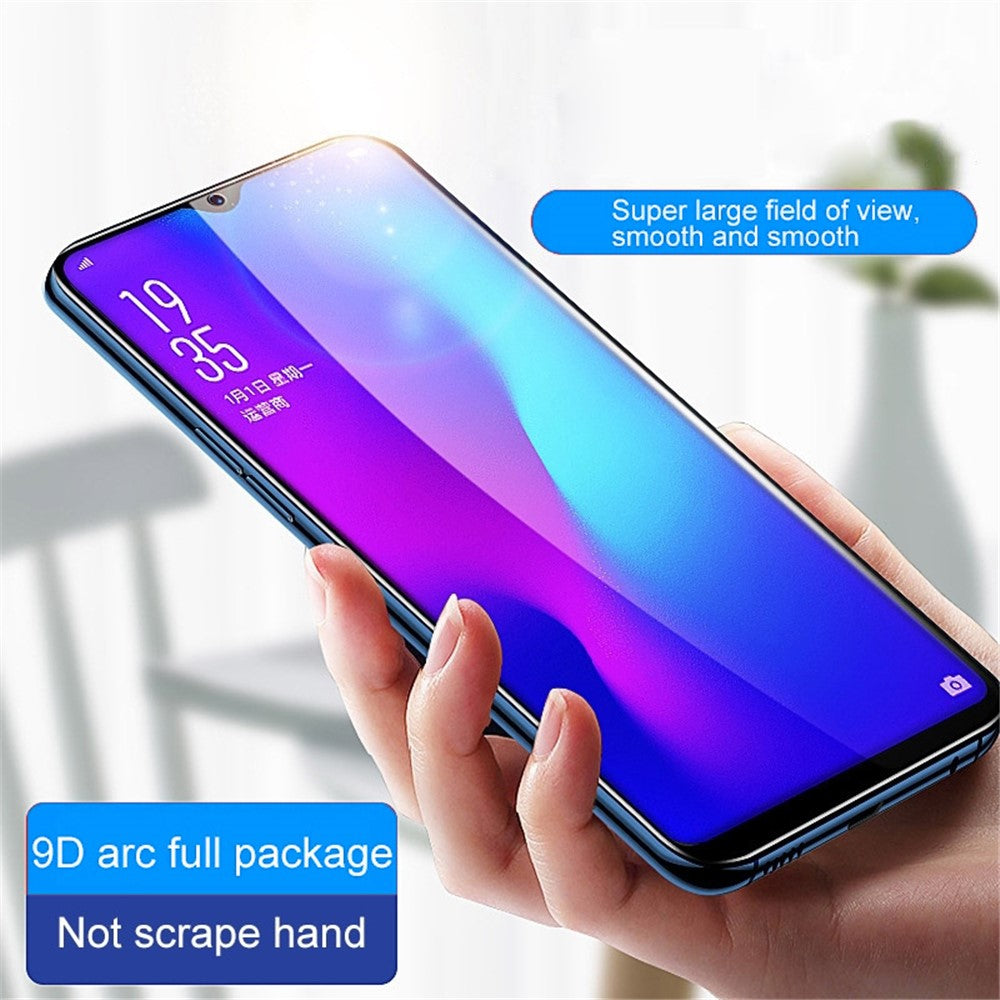 9D Sidolimmande mobilskärmskydd för Samsung Galaxy A54 5G, Silkestryck Härdat Glas Heltäckande Film