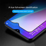 9D Sidolimmande mobilskärmskydd för Samsung Galaxy A54 5G, Silkestryck Härdat Glas Heltäckande Film