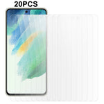20Pcs / Set Screen Protector for Samsung Galaxy S21 FE 5G , 0.3mm 2.5D Anti-scratch Tempered Glass Film