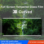 IMAK För Huawei P60 Art / P60 Pro / P60 3D Böjd Härdat Glas Film Superklart Heltäckande Skärmskydd